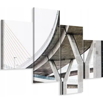 Obraz Vícedílný obraz MOST Architektura 3D 160x100