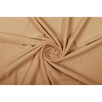 Lycra látka 220 g/m2, šíře 150 cm, hnědá