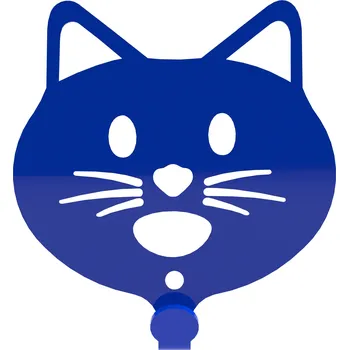 Věšák Šatní ramínko kovový Domer odstíny modré