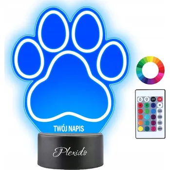 Lampička Plexido vícebarevná Noční lampa