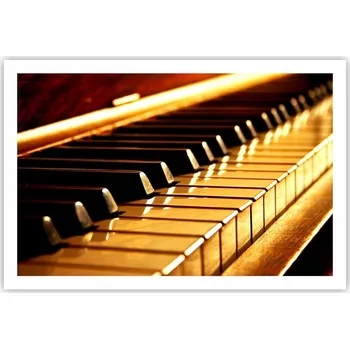 Obraz Obraz plakát do obýváku, ložnice 91x61 hudba foto na zeď bez rámu