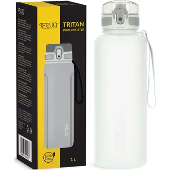 Láhev Láhev 4FIZJO 1000 ml šedá