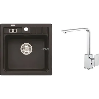 Granitový dřez Alveus SET ALVEUS NIAGARA 20/91 + BATERIE RENO SETA475