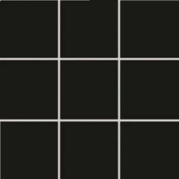 Dlažba Dlažba Rako Color Two 10×10 cm černá leská GAA0K548