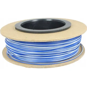 elektrický kabel Auto kabel FLRY-B 0,5mm2 100 metrů modro-bílý