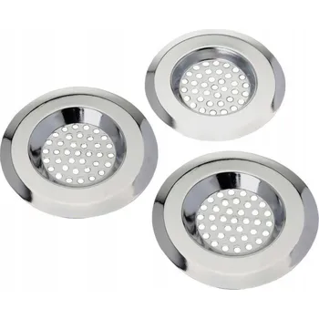 Vrták Sítko do dřezu kovové 8 mm stříbrné