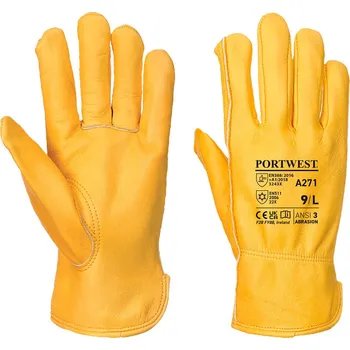 PORTWEST Zateplené rukavice Driver Velikost: L, Barva: písková