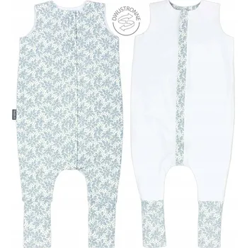 Spací pytel pro miminko Oboustranný spací pytel s nohavicemi 1-2 roky, TOG 2.5 - blue meadow