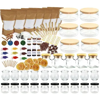 Výroba svíčky Velká sada pro výrobu svíček – komplexní DIY sada pro výrobu svíček