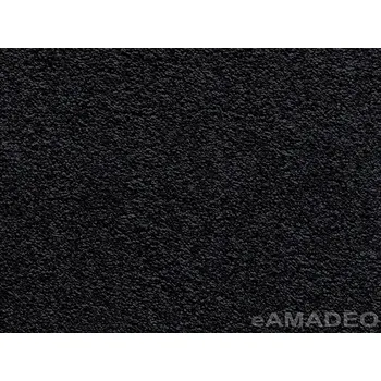 Koberec ITC Belgie Luxusní koberec Satino Romeo 198 - černý - 4m