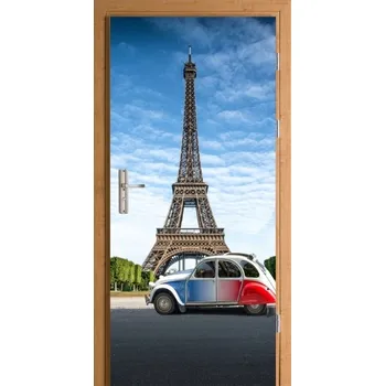 Fototapeta Samolepka na dveře fólie PAŘÍŽ EIFFELOVA VĚŽ