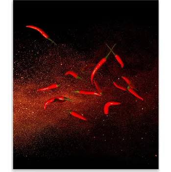 Kuchyňské prkénko Skleněná Ochranná Deska a Krájecí Prkénko | Indukce, Sporák ds-0077