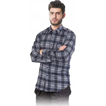 Pánská košile Reis pánská košile casual KF dlouhý rukáv regular bavlna velikost XXL