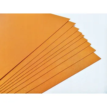 Kancelářský papír Perleťový papír A4 300g ORANŽOVÝ 100 listů
