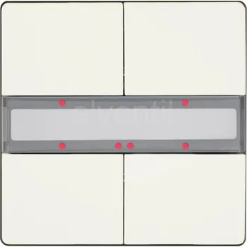 SIEMENS UP 286/13 2 dvoutlačítka pro sběrnici KNX, DELTA style