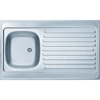 Granitový dřez Jednokomorový dřez Alveus 1 ocel