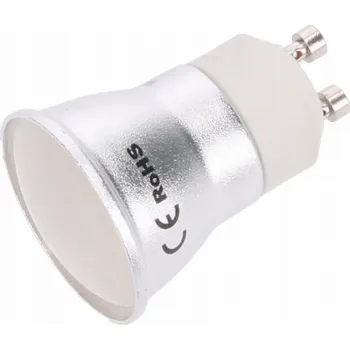 Žárovka LED žárovka PREMIUM hliníková GU11 malá 35mm 5W CCD teplá barva
