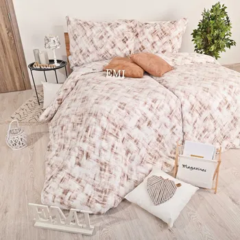 Povlečení z mikroplyše Heidi EMI: Standardní set jednolůžko obsahuje 1x 200x140 + 1x 90x70