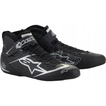 Moto obuv Motokrosové boty Alpinestars Tech 1-Z v3 FIA 8856-2018, černobílé, vel 44