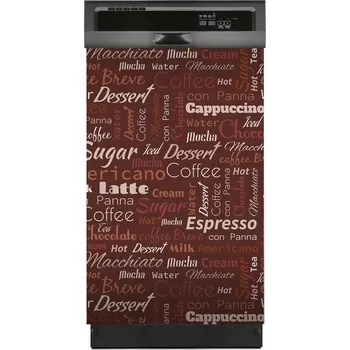 Obraz Dárek dekorace na myčku nádobí Nápisy pro milovníky kávy 45x70 cm