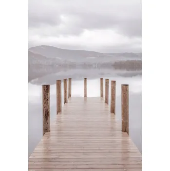 Obraz Plakát Molo u Derwentwateru bez rámu 30 x 45 cm