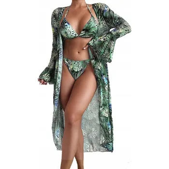 Dámské plavky Plavky bikiny 3v1 KALHOTKY pareo M (S130)