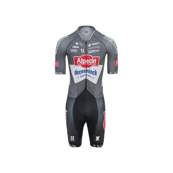 cyklistický dres KALAS ALPECIN-DECEUNINCK 25 | Kombinéza krátký rukáv BRIOS | Velikost: 2