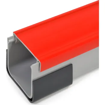 kabelová chránička CWS ZEKAN 1R (100x100) žlab s červeným víkem