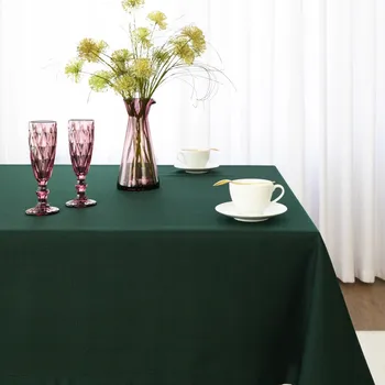 ubrus UBRUS ODPORNÝ NA SKVRNY, VYROBENÝ v Polsku 120 cm X 220 cm DEEP FOREST - 5243