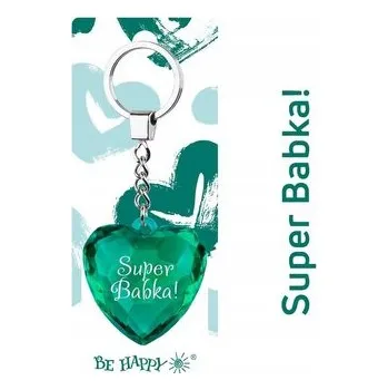 Set školních potřeb Brelok serce Super Babka!