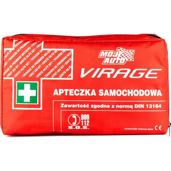 Povinná bezpečnostní výbava Autolékárnička automobilová Moje Auto Virage 94-006 červená
