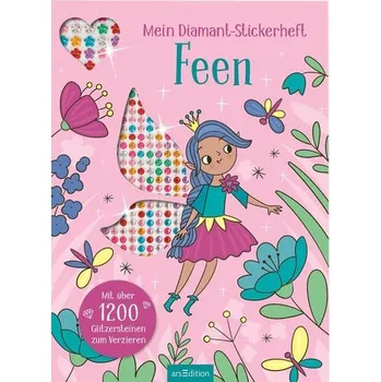 První čtění Mein Diamant-Stickerheft - Feen - Wade, Sarah