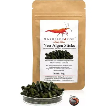 Krmivo pro rybičky GARNELEN4YOU® Neo Algen tyčinky 30g