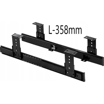 Bezpečnostní kamera Vedení 358 Držák police šuplík pod stůl deska pro klávesnici