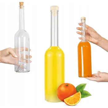 Obraz Butelka szklana FENICE 500ml se zátkou likéry, víno, džus bimberek DÁREK