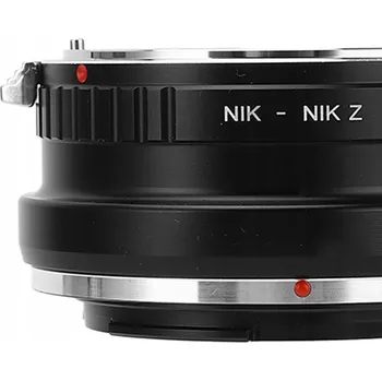 Adaptér pro montáž objektivů Nikon F na bajonet Z, z hliníkové slitiny