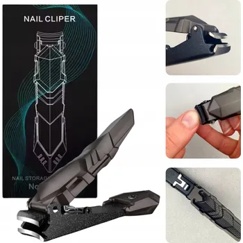 Kleštičky na nehty Deni Carte titanové s protiskluzovou rukojetí