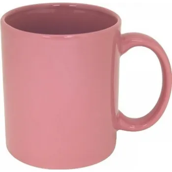 Hrnek pro potisk bílým tonerem - růžová