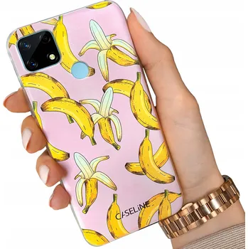 Pouzdro na mobilní telefon Zadní Kryt Caseline pro realme 7i bezbarvý