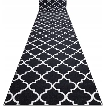 Koberec BĚHOUN PODGUMOVANÝ 110 cm JETEL černý ^*Q3122