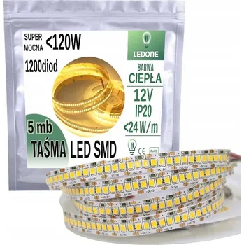 LED páska SUPER VÝKONNÝ LED pásek PREMIUM 2835 IP20 1200 LED 5m