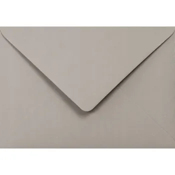 Obálka Ekologické obálky B6 Materica Clay šedé - 25 Ks.