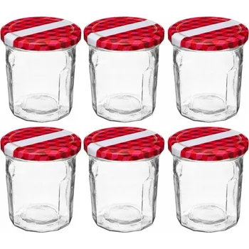 Sklenice SKLENICE na zavařeniny , džemy, švestky 280ml x 6