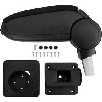 Loketní opěrka vidaXL Loketní opěrka do auta černá 13 x 31,5 x (29–51) cm ABS