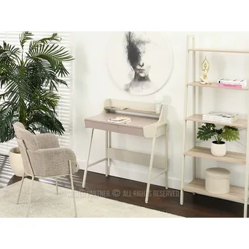 Křeslo Mebel Partner Borge (béžová + krémová)