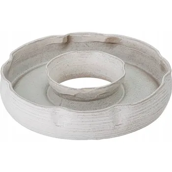 Bloomingville LEDA Keramická Mísa - Dekorativní Podnos / Šedá