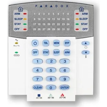 K32RF - klávesnice LED 32 zón - bezdrátová