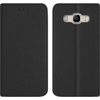 Pouzdro na mobilní telefon Pouzdro s klopou RCBR pro SAMSUNG GALAXY J7 J710 2016 černé