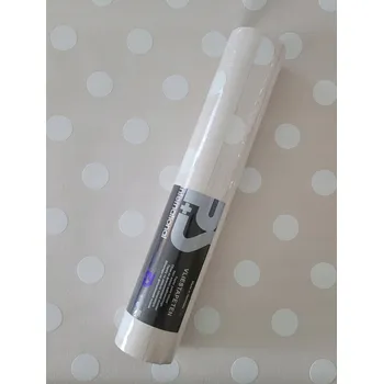 Fototapeta Tapeta 13598-10 Bílé puntíky na béžovém krémovém podkladu