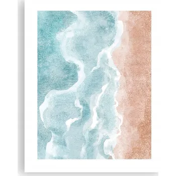 Obraz Obraz plakát na zeď bez rámu 40x50 pláž foto plakáty do obýváku ložnice